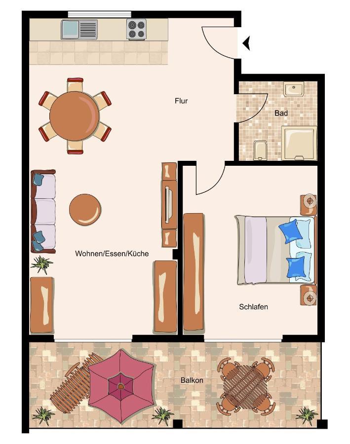 אפרטהוטל Boardinghouse Living28 קארסט מראה חיצוני תמונה
